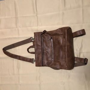 Urban Expressions Vegan Backpack - Lennon Backpack  - color Cognac